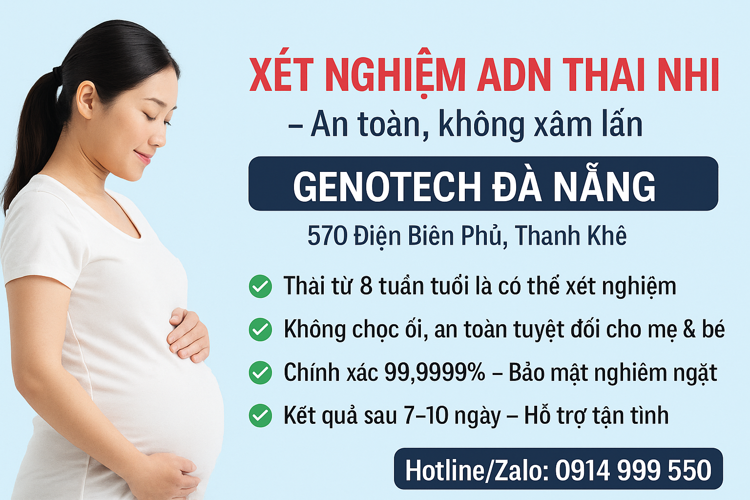 Xét Nghiệm ADN Thai Nhi Tại Đà Nẵng