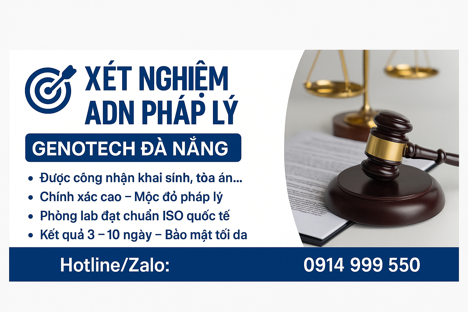 Xét Nghiệm ADN Pháp Lý Tại Đà Nẵng - Genotech Đà Nẵng